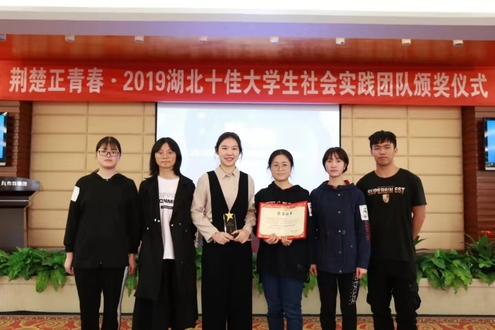 其中武汉大学历史学院"壮丽七十年,乡村振兴再出发"社会实践团队荣获"